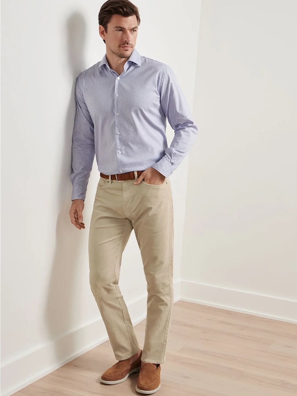 NWT Peter Millar Crown Superior Soft Corduroy Five-Pocket Pant (38x33)